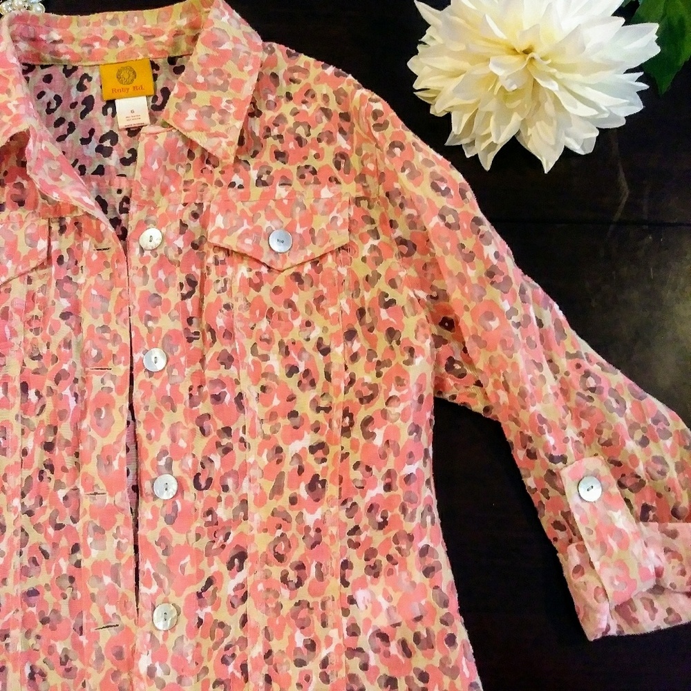 Ruby Rd. Burnout Jacket - image 2